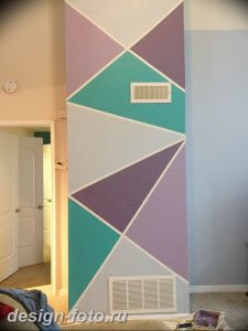 Frog tape fun accent wall DIY projects plete